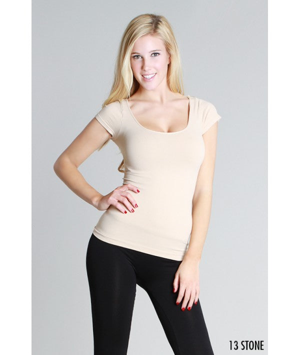 NIKIBIKI CAP SLEEVE TOP