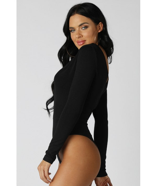 NIKIBIKI CROSSOVER WRAP BODYSUIT