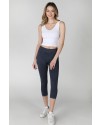 NIKIBIKI V- NECK RIBBED CROP TOP