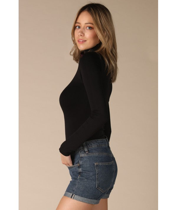 NIKIBIKI TURTLE NECK BODYSUIT