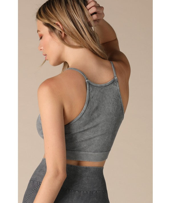 NIKIBIKI VINTAGE HIGHNECK BRA TOP