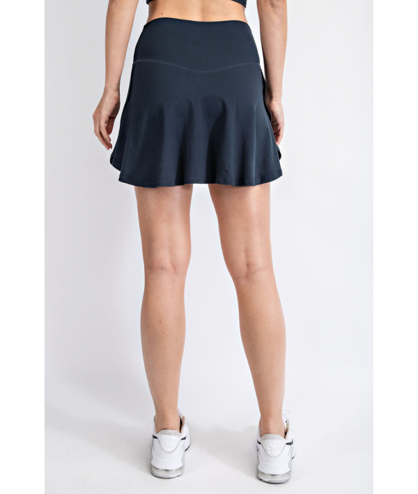 BUTTER V SHAPED HIGH-WAIST SKORT