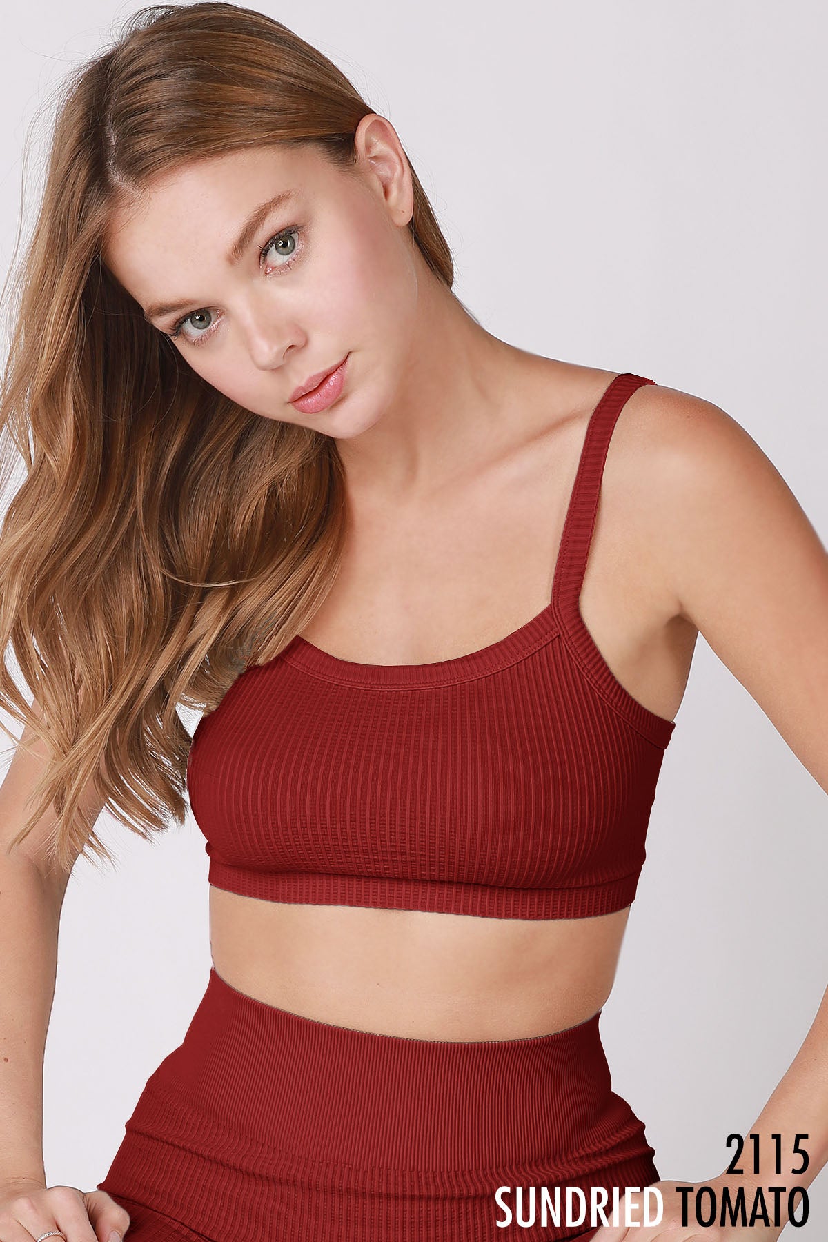NIKIBIKI RIBBED BRALETTE