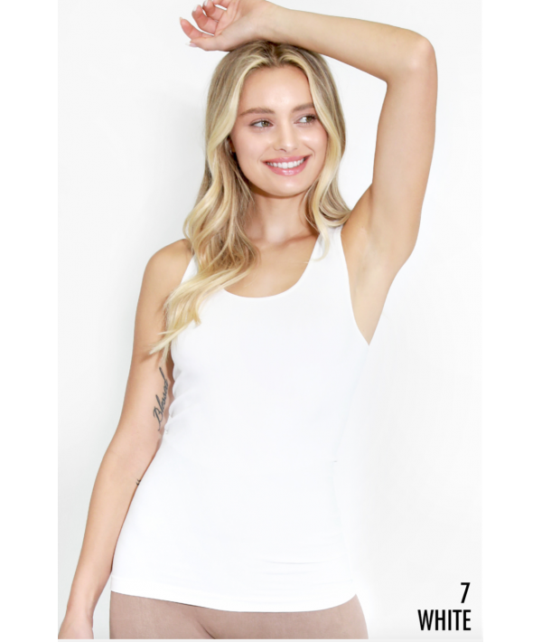 NIKIBIKI PLAIN JERSEY RACERBACK TANK TOP
