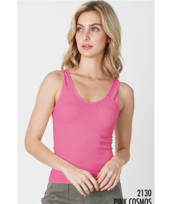 NIKIBIKI RIBBED REVERSIBLE TANK TOP