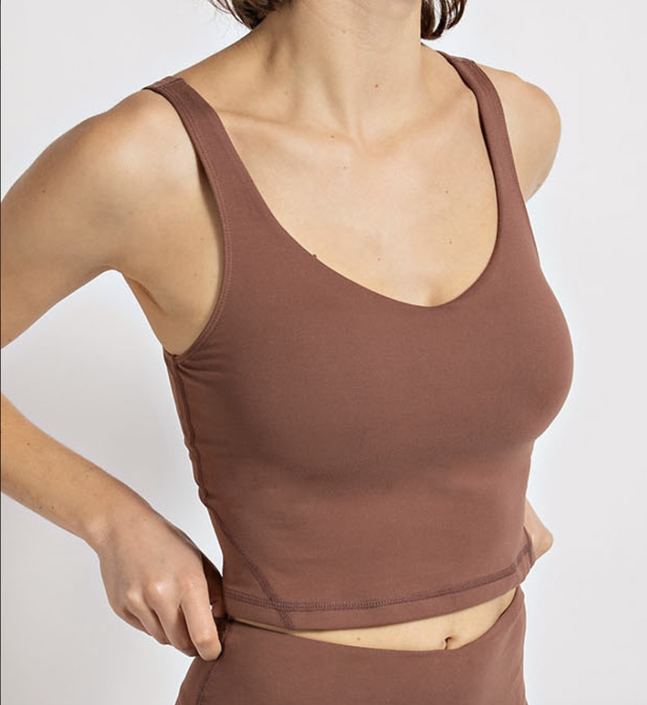 BUTTER SOFT V-NECK YOGA TOP