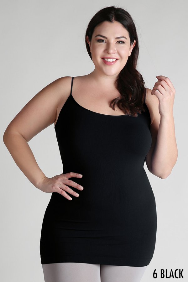 NIKIBIKI PLUS SIZE LONG CAMISOLE