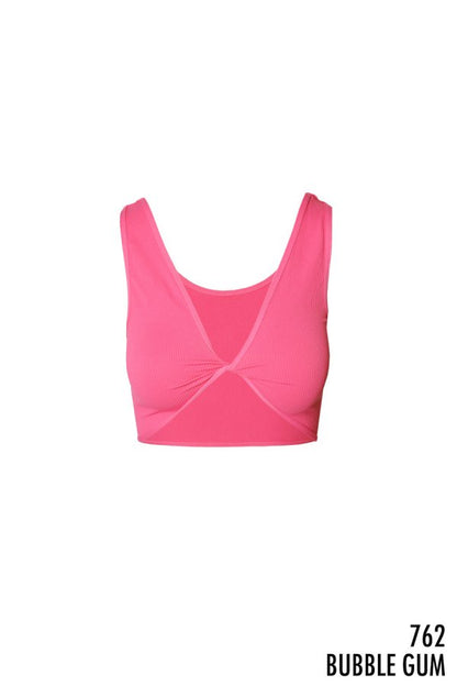 NIKIBIKI REVERSIBLE TWIST BRA TOP