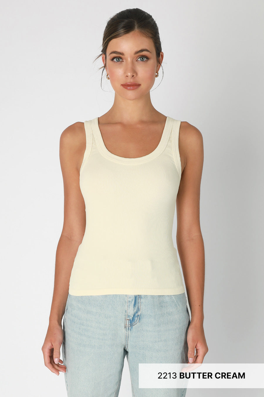 NIKIBIKI REVERSIBLE RIBBED TANK TOP