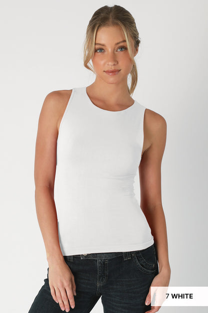 NIKIBIKI  CLEAN LINE BOAT NECK TANK TOP